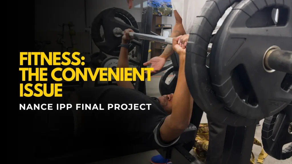 Fitness: The Convenient Issue