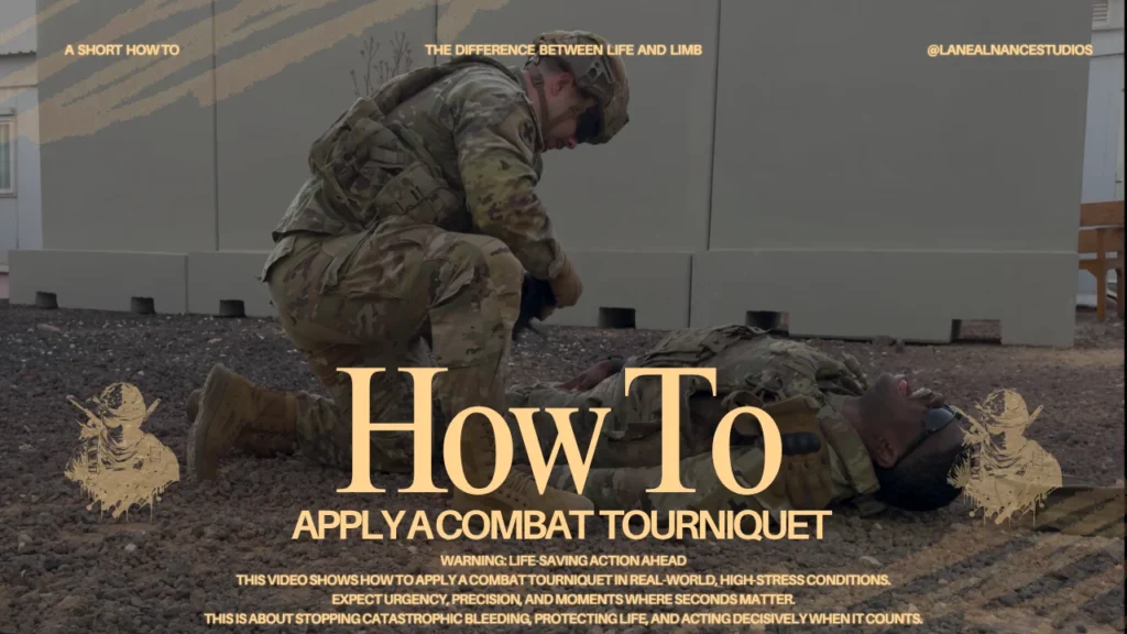 How to Apply a Combat Tourniquet