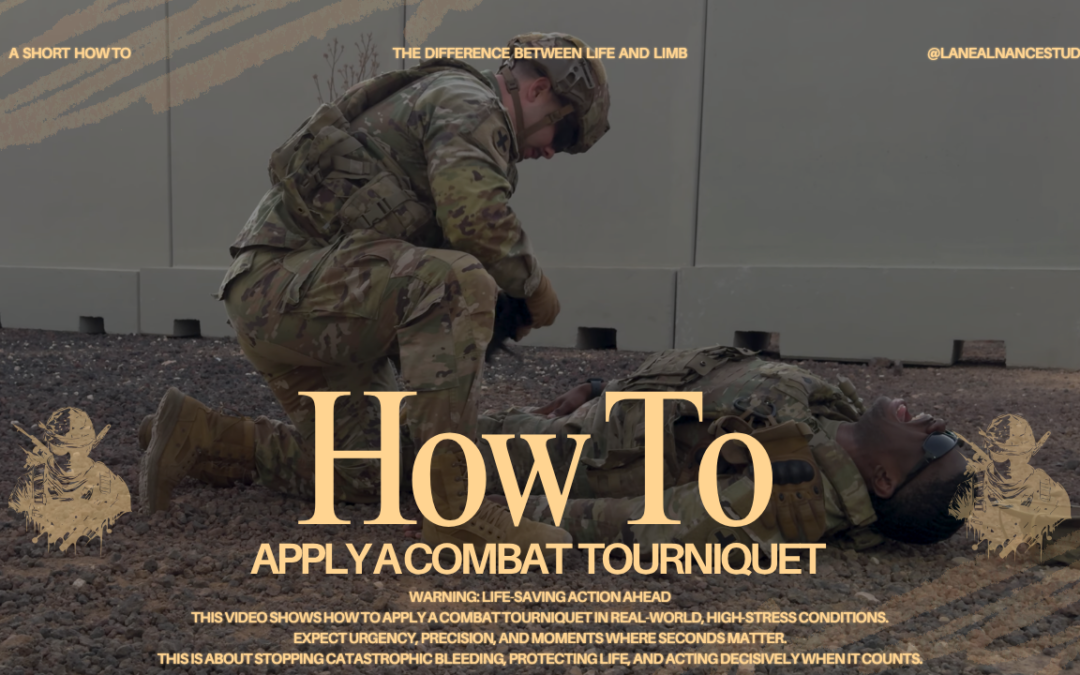 How to Apply a Combat Tourniquet