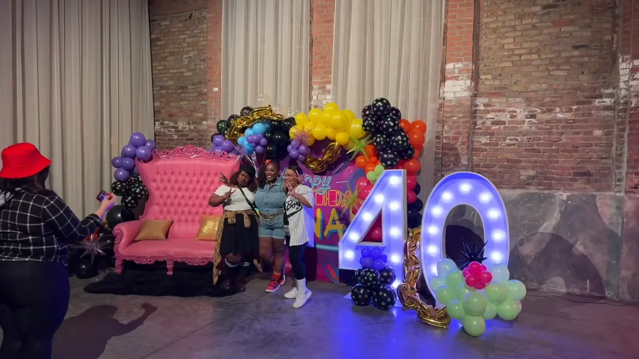 Qiana’s 40th Birthday project still 5